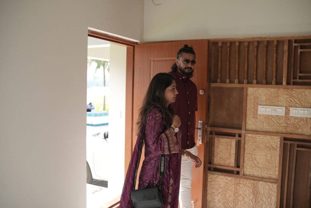 Owner taking first moments in their Neamath Realty home